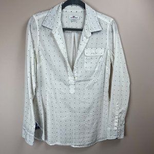 Vineyard Vines Embroidered Button Up